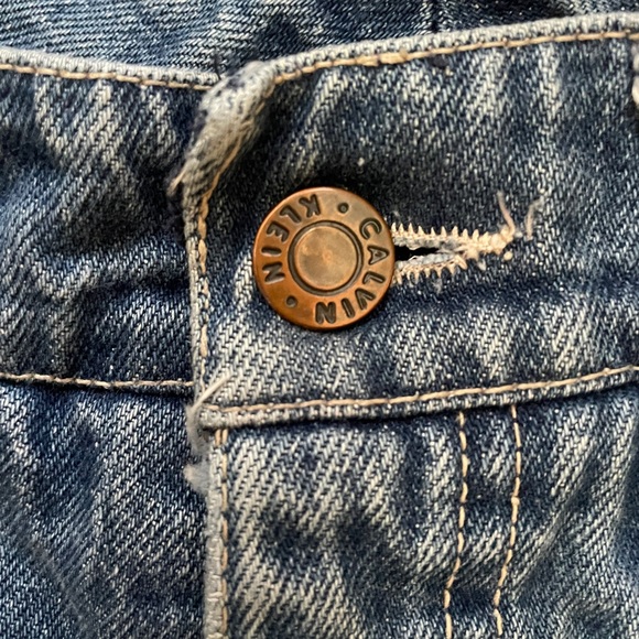 Calvin Klein Vintage 90s Women’s Straight Leg Jeans. Size 10. - Picture 3 of 6